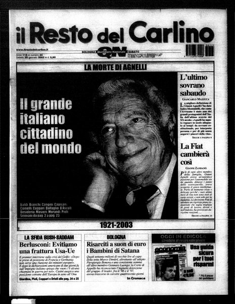 Il Resto del Carlino : giornale dell'Emilia